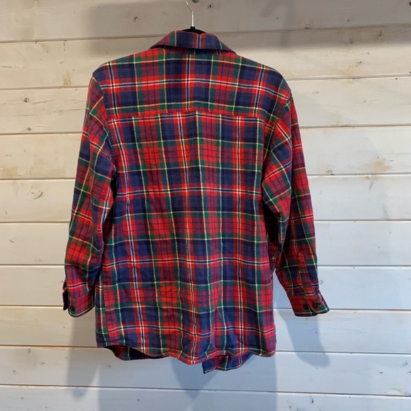 Marks & Spencer | Red Plaid Button Up - Picture 2 of 9